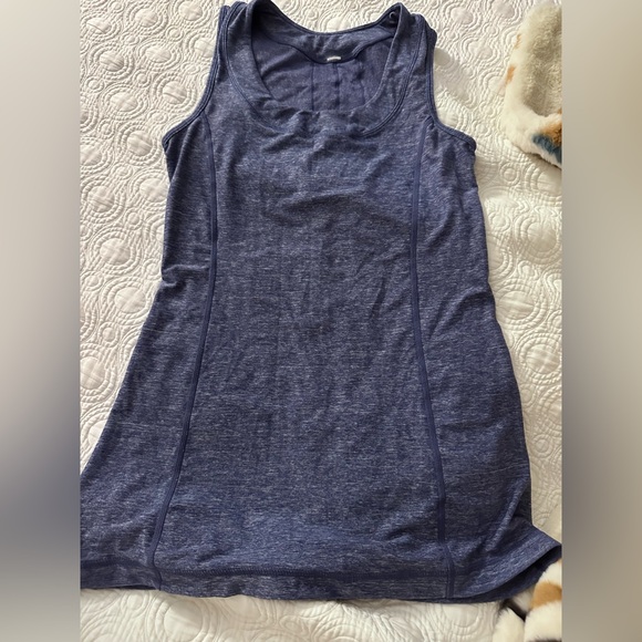 lululemon athletica Tops - Lululemon Dash Tank II Heathered Purple Size 4